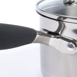 Lakeland Stainless Steel 16cm Lidded Saucepan 1.9L 11 Lakeland Stainless Steel 16cm Lidded Saucepan 1.9L -Lake Land 11031 4