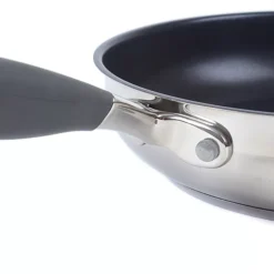 Lakeland Stainless Steel Non-Stick Frying Pan - 24cm 9 Lakeland Stainless Steel Non-Stick Frying Pan - 24cm -Lake Land 11035 3