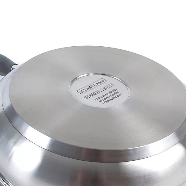 Lakeland Stainless Steel Non-Stick Frying Pan - 24cm 6 Lakeland Stainless Steel Non-Stick Frying Pan - 24cm - Image 4