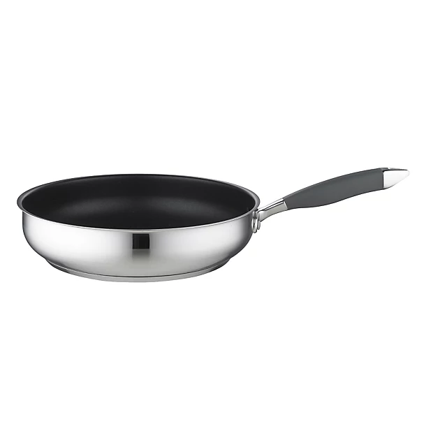 Lakeland Stainless Steel Non Stick Frying Pan - 28cm 3 Lakeland Stainless Steel Non Stick Frying Pan - 28cm