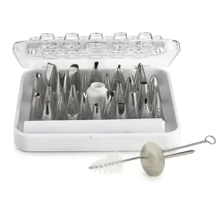 Complete Cake Decorating Icing Nozzle And Piping Bag Set