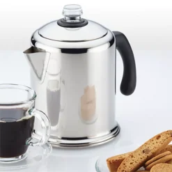 Stovetop Coffee Percolator -Lake Land 15175 2