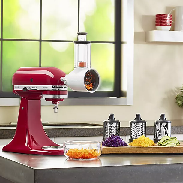 KitchenAid Slicer And Shredder Attachment 5KSMVSA 4 KitchenAid Slicer And Shredder Attachment 5KSMVSA - Image 2