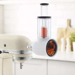 KitchenAid Slicer And Shredder Attachment 5KSMVSA 19 KitchenAid Slicer And Shredder Attachment 5KSMVSA -Lake Land 16846 5