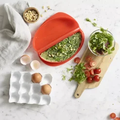 Lekue Lékué Microwave Cookware Red Silicone Omelette Maker 10 Lekue Lékué Microwave Cookware Red Silicone Omelette Maker -Lake Land 18401 4