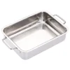 KitchenCraft Small Stainless Steel Roasting Pan 1 KitchenCraft Small Stainless Steel Roasting Pan -Lake Land 18691 1