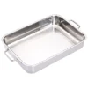 KitchenCraft Large Stainless Steel Roasting Pan 2 KitchenCraft Large Stainless Steel Roasting Pan -Lake Land 18693 1
