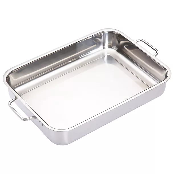 KitchenCraft Large Stainless Steel Roasting Pan 3 KitchenCraft Large Stainless Steel Roasting Pan