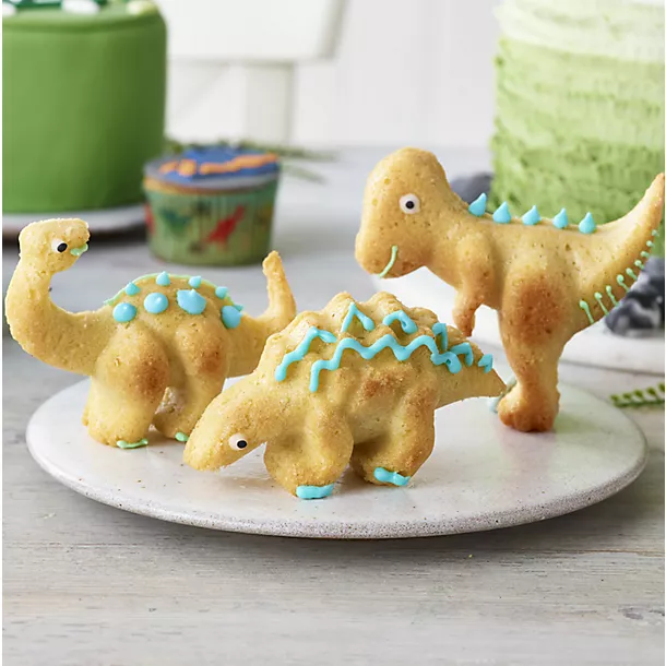 Silicone Dinosaur Cake Mould 4 Silicone Dinosaur Cake Mould - Image 2