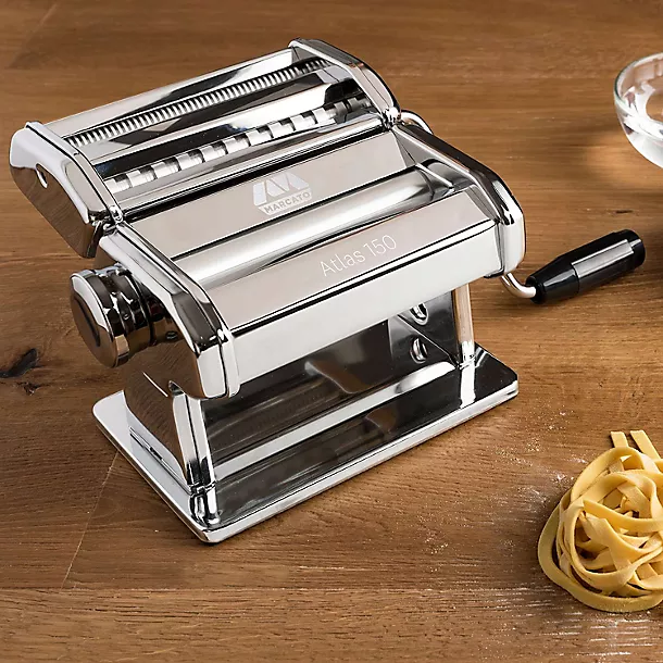 Marcato Atlas 150 Pasta Maker Machine Chromed Steel 4 Marcato Atlas 150 Pasta Maker Machine Chromed Steel - Image 2