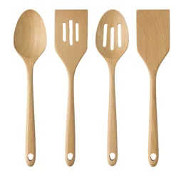 Lakeland Beech Wood Kitchen Utensils Set
