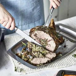 Lakeland Stainless Steel Spiked Carving Tray 16 Lakeland Stainless Steel Spiked Carving Tray -Lake Land 26341 6