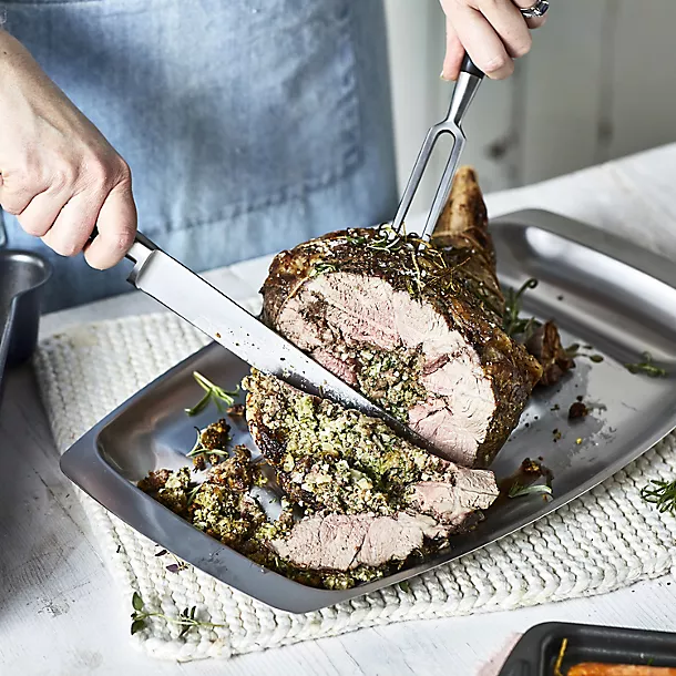 Lakeland Stainless Steel Spiked Carving Tray 8 Lakeland Stainless Steel Spiked Carving Tray - Image 6