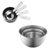 12pc Lakeland Stainless Steel Bowls & Spoons Prep Set 1 12pc Lakeland Stainless Steel Bowls & Spoons Prep Set -Lake Land 26363 1