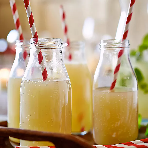 12 Lakeland 250ml Lidded Glass Milk Bottles 5 12 Lakeland 250ml Lidded Glass Milk Bottles - Image 3