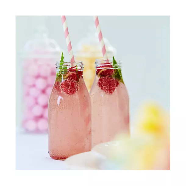 12 Lakeland 500ml Lidded Glass Milk Bottles 4 12 Lakeland 500ml Lidded Glass Milk Bottles - Image 2