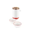 Prue’s World Ceramic Soy Dipping Set – Bottle And 2 Dipping Bowls 1 Prue’s World Ceramic Soy Dipping Set – Bottle And 2 Dipping Bowls -Lake Land 26453 1