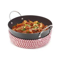 Prue’s World 20cm Karahi Cooking Dish With Serving Basket 16 Prue’s World 20cm Karahi Cooking Dish With Serving Basket -Lake Land 26483 5