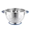 Large Stainless Steel Colander 26cm Dia. 2 Large Stainless Steel Colander 26cm Dia. -Lake Land 26549 1