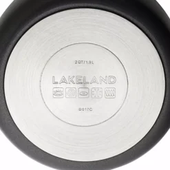 Lakeland Hard Anodised Bell Shaped 3-Piece Pan Set 17 Lakeland Hard Anodised Bell Shaped 3-Piece Pan Set -Lake Land 26617 8