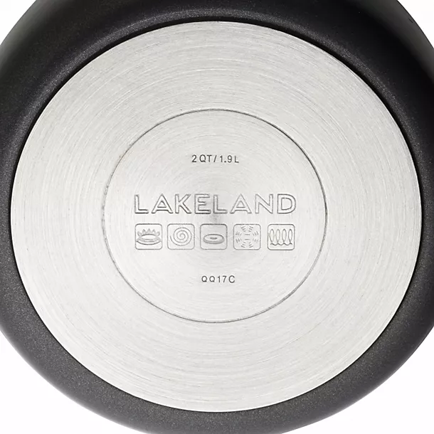 Lakeland Hard Anodised Bell Shaped 3-Piece Pan Set 10 Lakeland Hard Anodised Bell Shaped 3-Piece Pan Set - Image 8