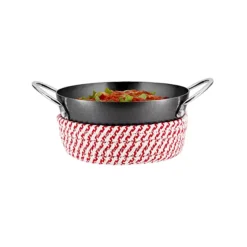 Prue’s World 15cm Karahi Cooking Dish With Serving Basket