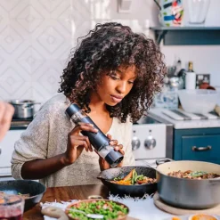 Cuisinart Rechargeable Stainless Steel Seasoning Mill Midnight Grey SG6BU -Lake Land 26766 6