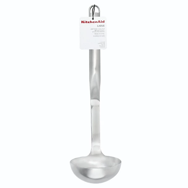 KitchenAid Premium Stainless Steel Soup Ladle 6 KitchenAid Premium Stainless Steel Soup Ladle - Image 4