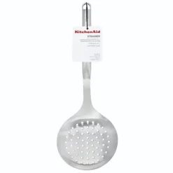 KitchenAid Premium Stainless Steel Skimming Spoon 9 KitchenAid Premium Stainless Steel Skimming Spoon -Lake Land 26900 4