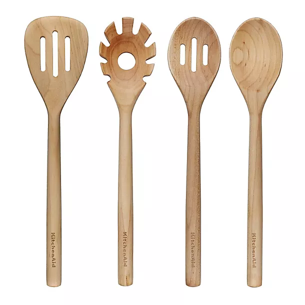 4-Piece KitchenAid Bamboo Tool Set 3 4-Piece KitchenAid Bamboo Tool Set