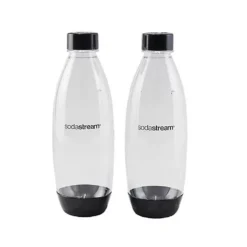 SodaStream 2 X 1 Litre Plastic Carbonation Bottles