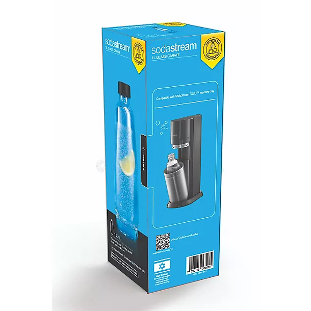 SodaStream Glass Carafe 1L 4 SodaStream Glass Carafe 1L - Image 2