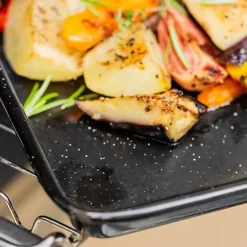 MasterClass Vitreous Enamel Large Baking Tray 12 MasterClass Vitreous Enamel Large Baking Tray -Lake Land 27102 5