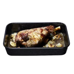 MasterClass Vitreous Enamel Roasting Pan 9 MasterClass Vitreous Enamel Roasting Pan -Lake Land 27104 3