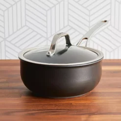 Anolon X 20cm Non-Stick Lidded Saucier Pan -Lake Land 27112 7