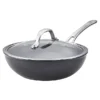 Anolon X 25cm Non-Stick Lidded Wok 2 Anolon X 25cm Non-Stick Lidded Wok -Lake Land 27114 1