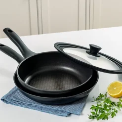 Prestige® Nadiya Loves 2-Piece Frying Pan Set With Universal Lid 23 Prestige® Nadiya Loves 2-Piece Frying Pan Set With Universal Lid -Lake Land 27134 11