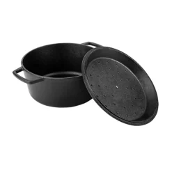Prestige Nadiya Loves Cast Iron Lidded Casserole Dish 4.5 Litre 16 Prestige Nadiya Loves Cast Iron Lidded Casserole Dish 4.5 Litre -Lake Land 27135 4