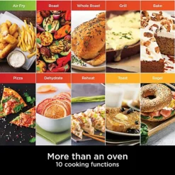 Ninja Foodi 10-in-1 Multifunction Oven DT200UK 16 Ninja Foodi 10-in-1 Multifunction Oven DT200UK -Lake Land 27204 4