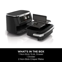 Ninja Foodi FlexDrawer Dual Air Fryer 10.4L AF500UK -Lake Land 27229 4
