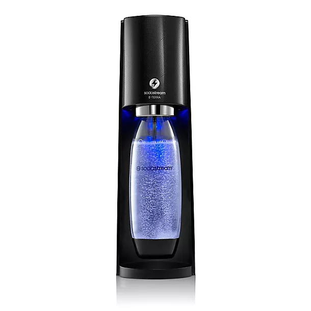 SodaStream E-Terra Sparkling Water Maker With Gas Cylinder 3 SodaStream E-Terra Sparkling Water Maker With Gas Cylinder