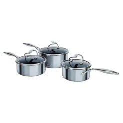 Circulon SteelShield Non-Stick Stainless Steel C-Series Saucepan Set