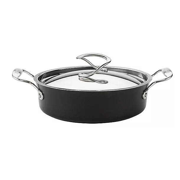 Circulon Style 24cm Hard Anodised Sauteuse Pan 3 Circulon Style 24cm Hard Anodised Sauteuse Pan