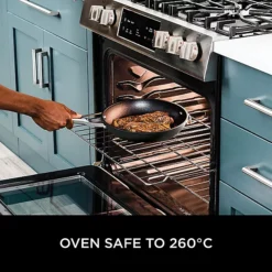 Ninja ZEROSTICK 2-Piece Stackable Frying Pan Collection 23 Ninja ZEROSTICK 2-Piece Stackable Frying Pan Collection -Lake Land 27307 10