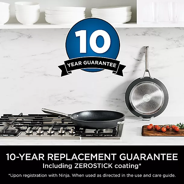 Ninja ZEROSTICK 2-Piece Stackable Frying Pan Collection 14 Ninja ZEROSTICK 2-Piece Stackable Frying Pan Collection - Image 12