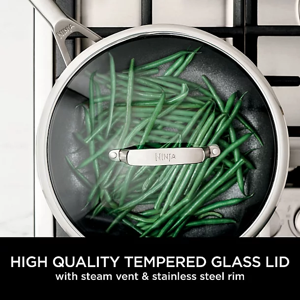 Ninja ZEROSTICK Stainless Steel 18cm Saucepan With Lid 9 Ninja ZEROSTICK Stainless Steel 18cm Saucepan With Lid - Image 7