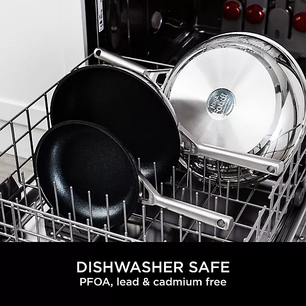 Ninja ZEROSTICK Stainless Steel 20cm Saucepan With Lid 11 Ninja ZEROSTICK Stainless Steel 20cm Saucepan With Lid - Image 9