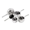 Ninja ZEROSTICK 5-Piece Stainless-Steel Pan Set 2 Ninja ZEROSTICK 5-Piece Stainless-Steel Pan Set -Lake Land 27313 1
