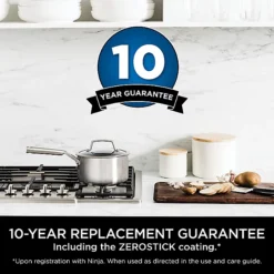 Ninja ZEROSTICK 5-Piece Stainless-Steel Pan Set -Lake Land 27313 12