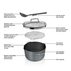 Ninja Foodi ZEROSTICK 8-in-1 Possible Pot 19 Ninja Foodi ZEROSTICK 8-in-1 Possible Pot -Lake Land 27315 6